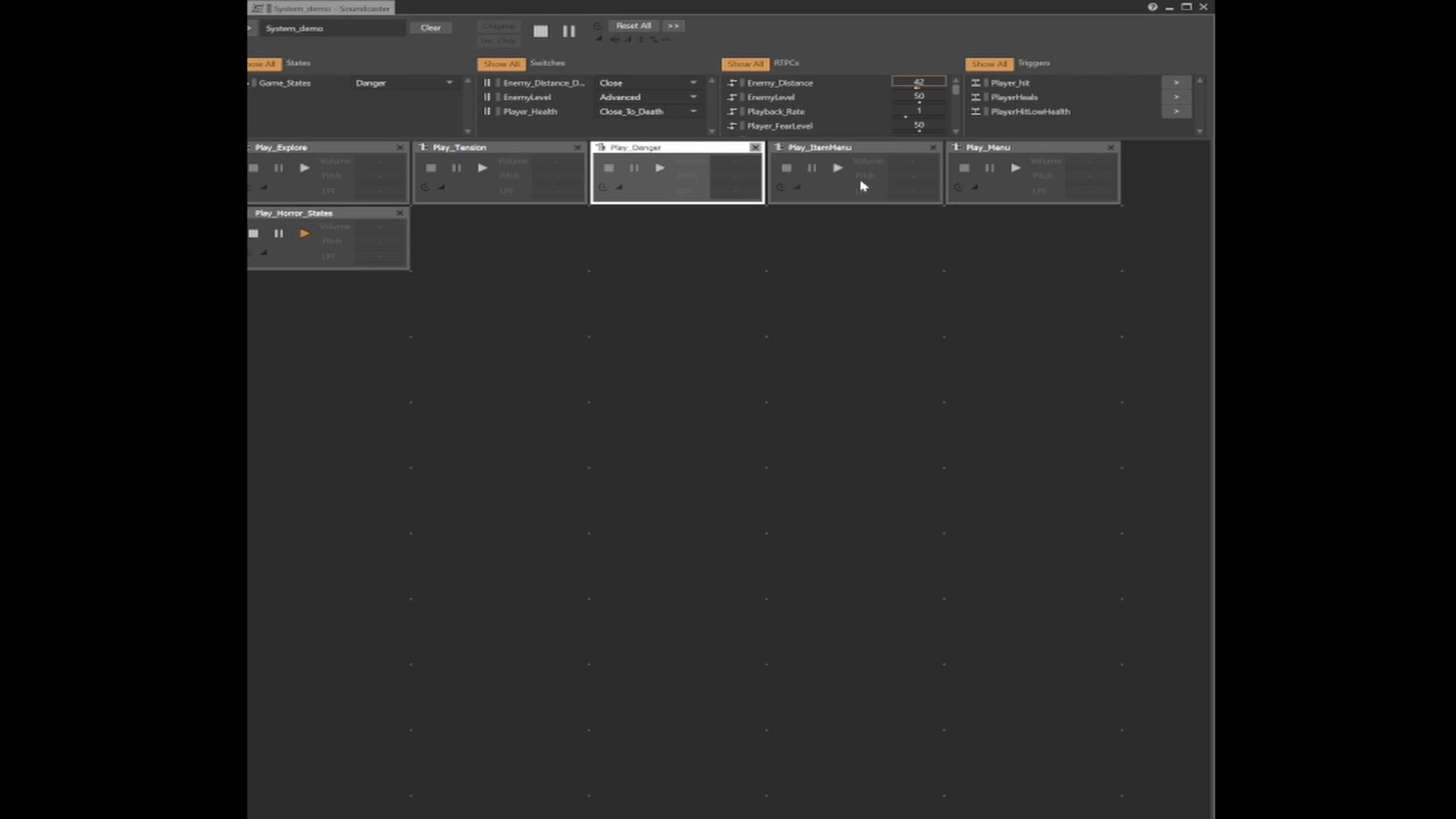 Wwise Dynamic Music System